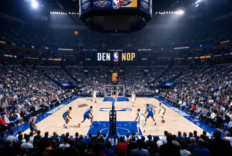 Denver Nuggets vs New Orleans Pelicans Timeline