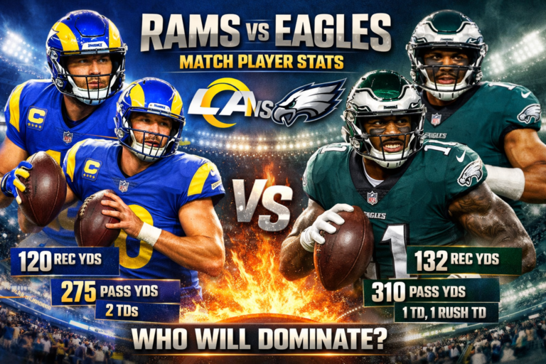 Philadelphia Eagles vs Minnesota Vikings Match Player Stats: Full Analysis  2026