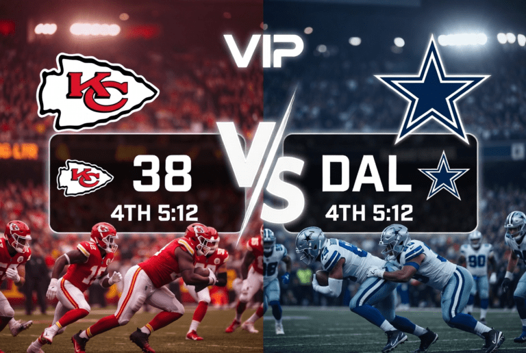 Kansas City Chiefs vs Dallas Cowboys Match Player Stats