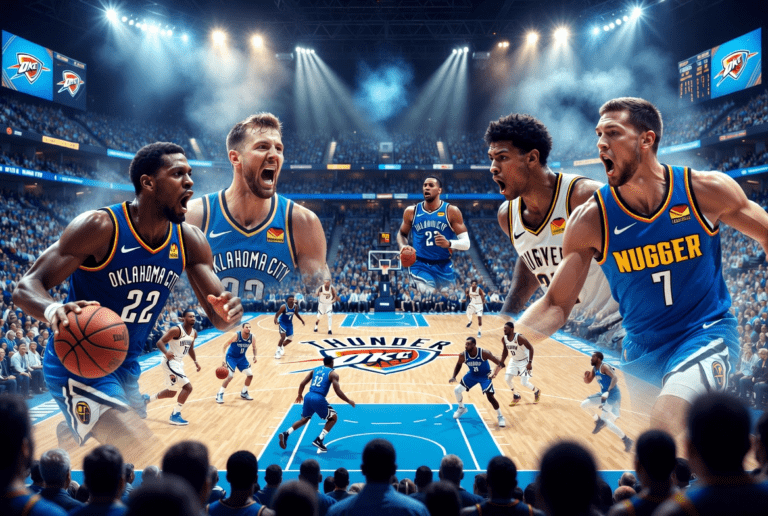 Oklahoma City Thunder vs Denver Nuggets Match Player Stats