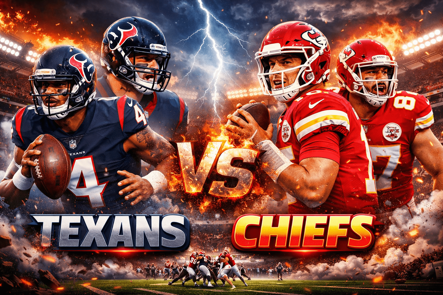 Texans vs Chiefs