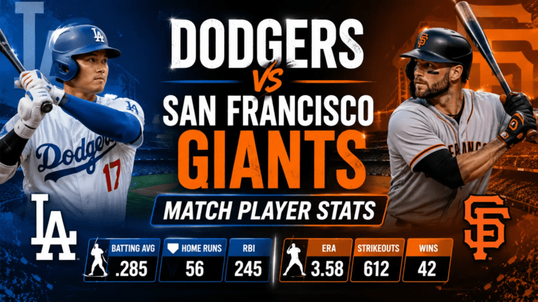 Dodgers vs Giants