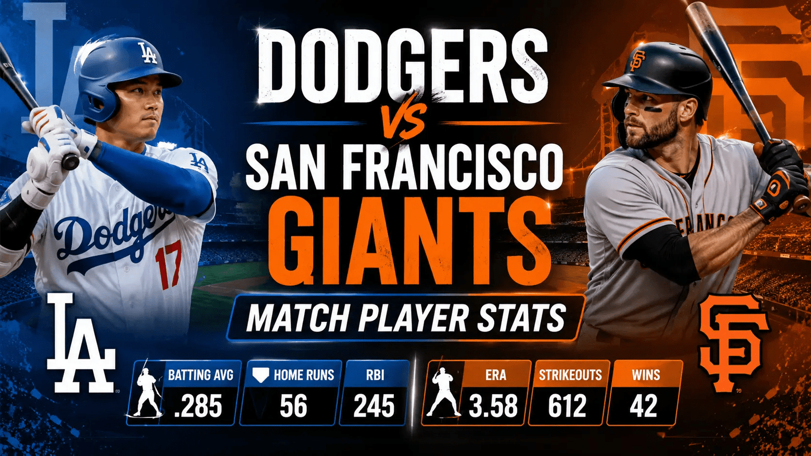 Dodgers vs Giants