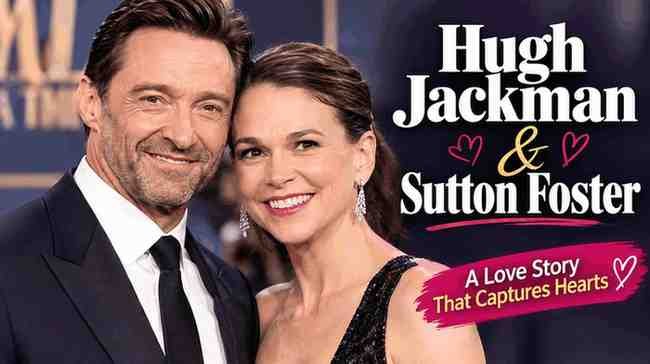 Hugh Jackman and Sutton Foster