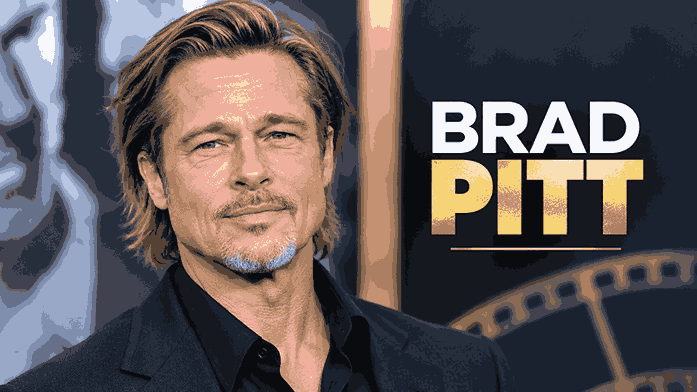 Brad Pitt portrait featuring the Hollywood actor in a cinematic feature image
